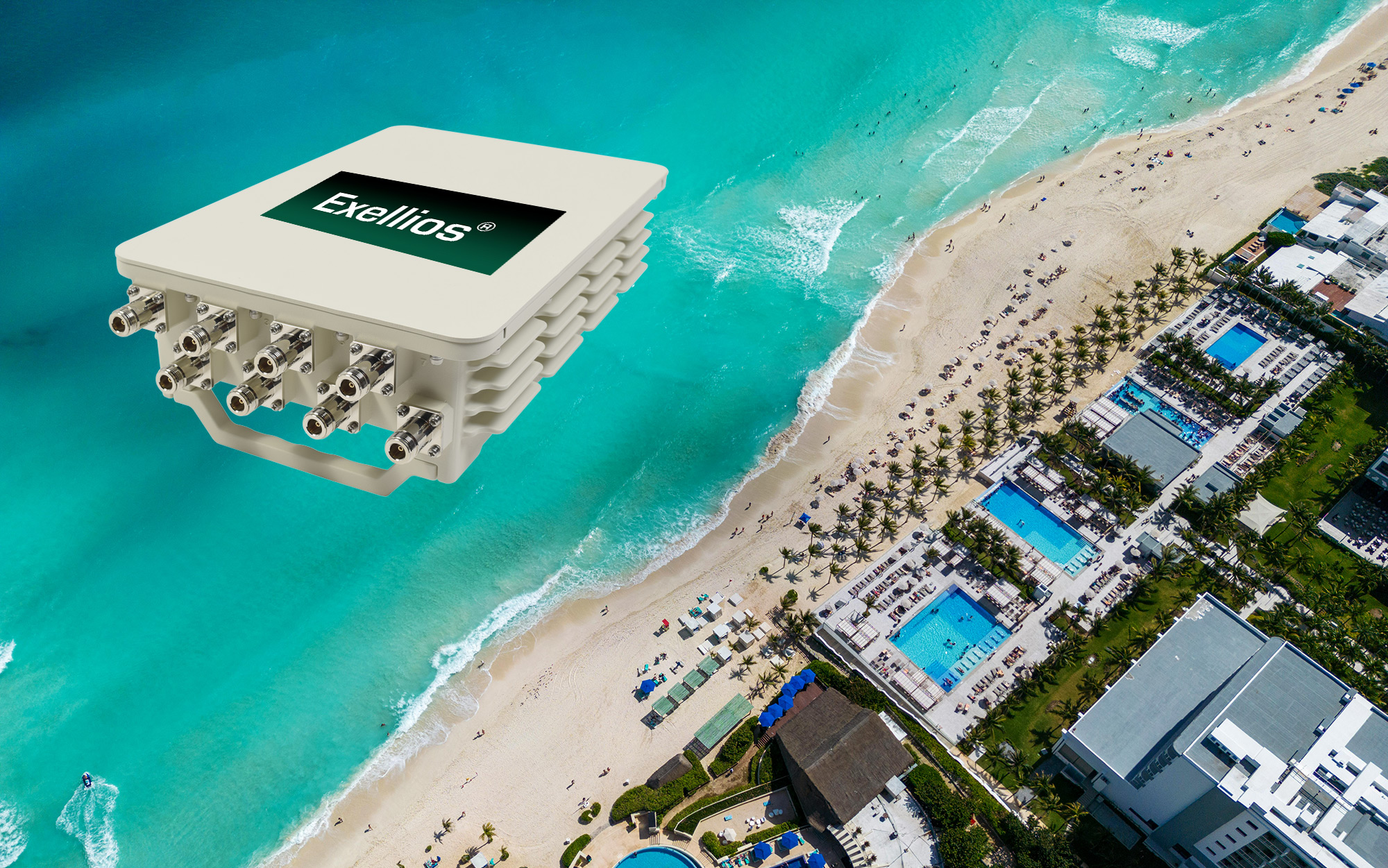 Exellios®- Solución WiFi para Hoteles hsta 1km de cobertura