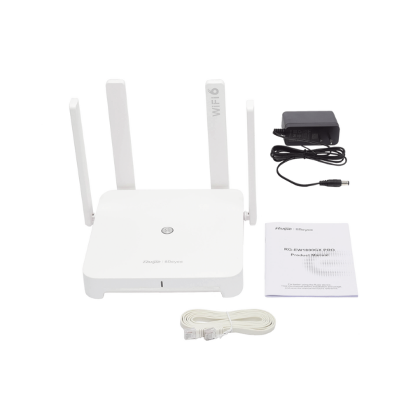 Home Router inalámbrico MESH WI-FI 6 MU-MIMO 2x2, 1 puerto WAN Gigabit y 4 puertos LAN - Image 5