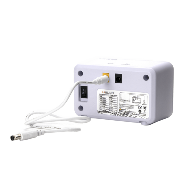 MU68W 45W 12V 3A Mini UPS Batería de litio de respaldo Mini UPS para enrutador WiFi