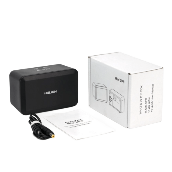 MU68W 45W 12V 3A Mini UPS Batería de litio de respaldo Mini UPS para enrutador WiFi - Image 5