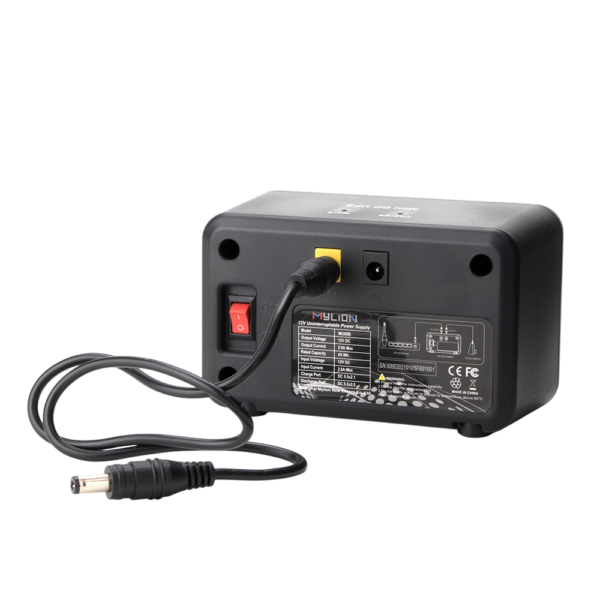 Mini UPS de CC  / El más vendido: Mylion MU68W, 45 W, 12 V, 3 A, mini UPS con batería de litio de respaldo para enrutador WiFi. - Image 8