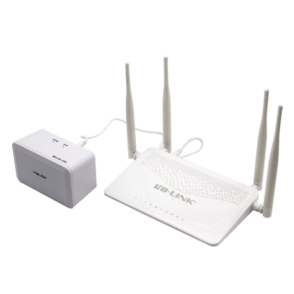 Mini UPS de CC  / El más vendido: Mylion MU68W, 45 W, 12 V, 3 A, mini UPS con batería de litio de respaldo para enrutador WiFi. - Image 5