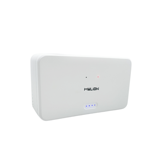 Mini UPS DC  / Mylion MUC66 Mini UPS Tipo C PD 65W Entrada/Salida Paquete de Batería de Litio Sistema de Alimentación Ininterrumpida de Respaldo para Router Wifi