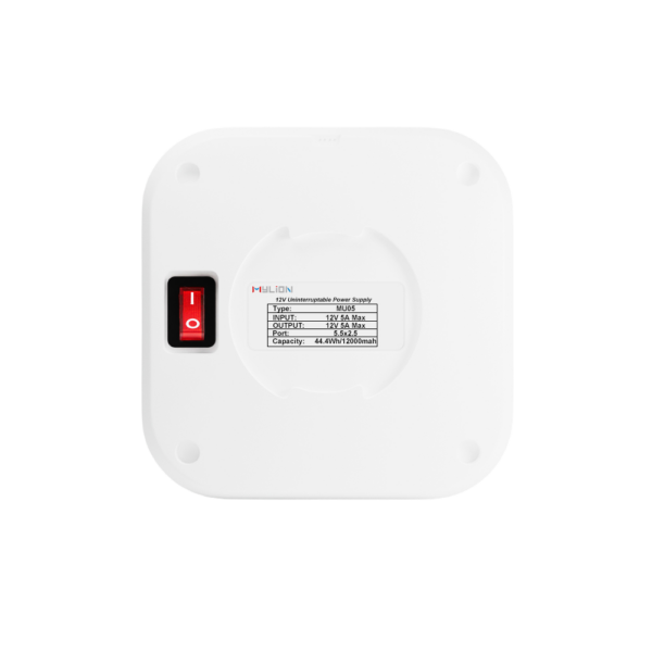 Mini UPS Mylion de 12 V, 5 A y 77,7 Wh con batería de litio de respaldo, sistema de alimentación ininterrumpida para hogares inteligentes con WiFi 7 ONT. - Image 4